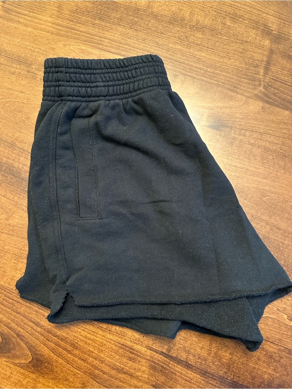aerie Black Athletic Lounge Shorts